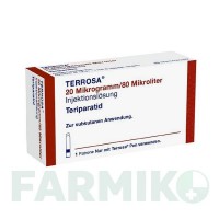 ТЕРРОСА (TERROSA) 20 мкг/80 мкл розчин 1x2,4 мл - Терипаратид GEDEON RICHTER