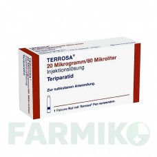 ТЕРРОСА (TERROSA) 20 мкг/80 мкл раствор 1x2,4 мл - Терипаратид GEDEON RICHTER