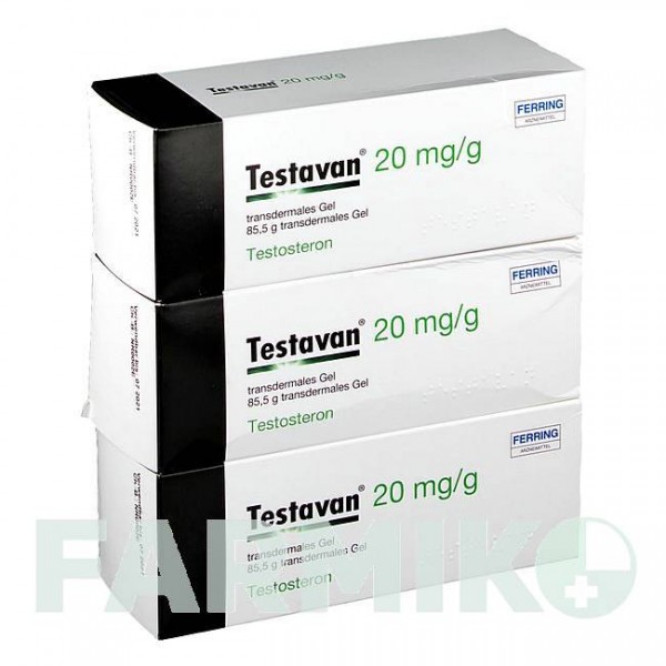ТЕСТАВАН (TESTAVAN) 20 мг/г гель 3 шт - Тестостерон THE SIMPLE PHARMA