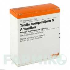 ТЕСТИС КОМПОЗИТУМ (TESTIS COMPOSITUM) ампулы 10 шт - Гомеопатия BIOLOGISCHE HEILMITTEL HEEL