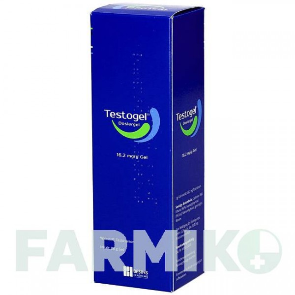 ТЕСТОГЕЛЬ (TESTOGEL) 16,2 мг/г гель 1x88 г - Тестостерон BESINS HEALTHCARE