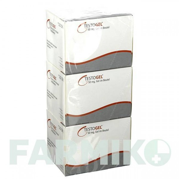 ТЕСТОГЕЛЬ (TESTOGEL) 50 мг гель 3x30 шт - Тестостерон BESINS HEALTHCARE