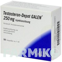 ТЕСТОСТЕРОН (TESTOSTERON) 250 мг розчин 10x1 мл - Тестостерон GALENPHARMA
