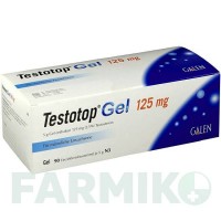 ТЕСТОТОП (TESTOTOP) 125 мг гель 90 шт - Тестостерон GALENPHARMA
