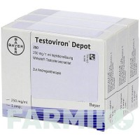 ТЕСТОВІРОН (TESTOVIRON) 250 ампули 3x1 мл - Тестостерон EMRA-MED