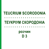 ТЕУКРИУМ СКОРОДОНИА (TEUCRIUM SCORODONIA) D 3 раствор 50 мл - Гомеопатия DHU