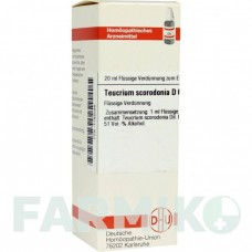 ТЕУКРИУМ СКОРОДОНИА (TEUCRIUM SCORODONIA) D 6 раствор 20 мл - Гомеопатия DHU