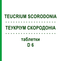 ТЕУКРИУМ СКОРОДОНИА (TEUCRIUM SCORODONIA) D 6 таблетки 80 шт - Гомеопатия DHU