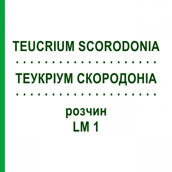 ТЕУКРИУМ СКОРОДОНИА (TEUCRIUM SCORODONIA) LM 1 раствор 10 мл - Гомеопатия ARCANA DR.SEWERIN