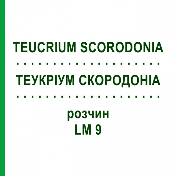ТЕУКРИУМ СКОРОДОНИА (TEUCRIUM SCORODONIA) LM 9 раствор 10 мл - Гомеопатия ARCANA DR.SEWERIN