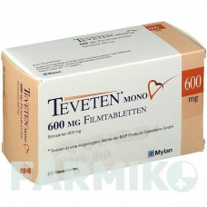 ТЕВЕТЕН (TEVETEN) 600 мг таблетки 98 шт - Епросартан KOHLPHARMA