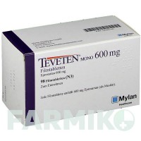 ТЕВЕТЕН (TEVETEN) 600 мг таблетки 98 шт - Эпросартан VIATRIS