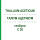 ТАЛЛИУМ АЦЕТИКУМ (THALLIUM ACETICUM) C 30 глобули 10 г - Гомеопатия DHU