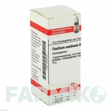 ТАЛЛИУМ АЦЕТИКУМ (THALLIUM ACETICUM) D 6 глобули 10 г - Гомеопатия DHU