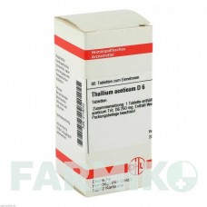 ТАЛЛИУМ АЦЕТИКУМ (THALLIUM ACETICUM) D 6 таблетки 80 шт - Гомеопатия DHU