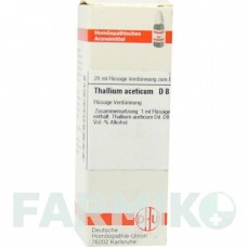 ТАЛЛИУМ АЦЕТИКУМ (THALLIUM ACETICUM) D 8 раствор 20 мл - Гомеопатия DHU