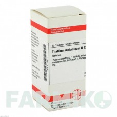 ТАЛЛИУМ МЕТАЛЛИКУМ (THALLIUM METALLICUM) D 12 таблетки 80 шт - Гомеопатия DHU