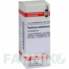 ТАЛЛИУМ МЕТАЛЛИКУМ (THALLIUM METALLICUM) D 30 глобули 10 г - Гомеопатия DHU