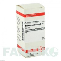 ТАЛЛИУМ МЕТАЛЛИКУМ (THALLIUM METALLICUM) D 30 таблетки 80 шт - Гомеопатия DHU