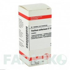 ТАЛЛИУМ СУЛЬФУРИКУМ (THALLIUM SULFURICUM) D 12 таблетки 80 шт - Гомеопатия DHU