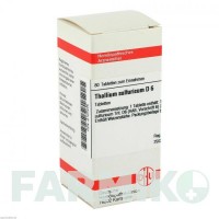 ТАЛЛИУМ СУЛЬФУРИКУМ (THALLIUM SULFURICUM) D 6 таблетки 80 шт - Гомеопатия DHU