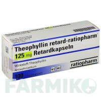 ТЕОФІЛІН (THEOPHYLLIN) 125 мг капсули 100 шт - Теофілін RATIOPHARM