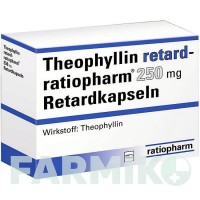 ТЕОФІЛІН (THEOPHYLLIN) 250 мг капсули 100 шт - Теофілін RATIOPHARM