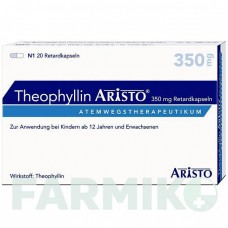 ТЕОФИЛЛИН (THEOPHYLLIN) 350 мг капсулы 20 шт - Теофиллин ARISTO PHARMA