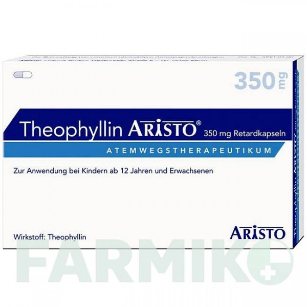 ТЕОФИЛЛИН (THEOPHYLLIN) 350 мг капсулы 100 шт - Теофиллин ARISTO PHARMA