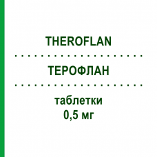 ТЕРОФЛАН (THEROFLAN) 0,5 мг таблетки 90 шт - Репаглинид LANOVA FARMACEUTICI
