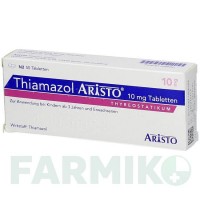 ТИАМАЗОЛ (THIAMAZOL) 10 мг таблетки 50 шт - Тиамазол ARISTO PHARMA