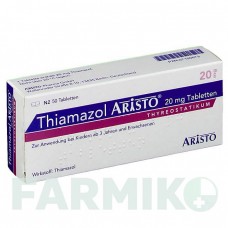 ТИАМАЗОЛ (THIAMAZOL) 20 мг таблетки 50 шт - Тиамазол ARISTO PHARMA