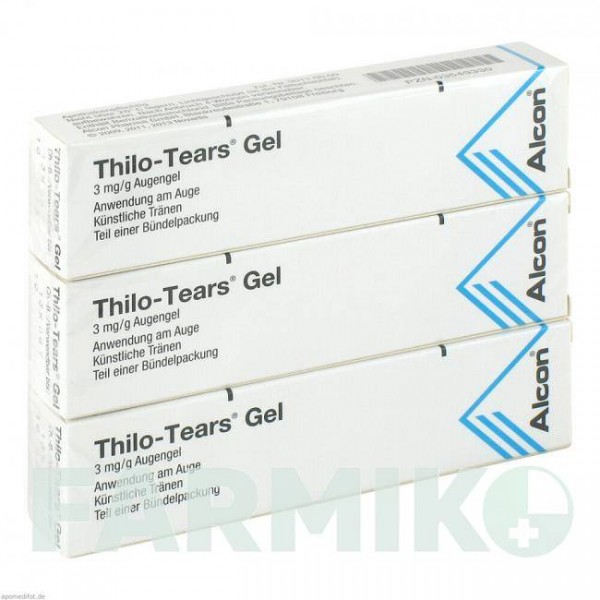 ТИЛО ТИРС (THILO TEARS) гель 3x10 г - Карбомер ALCON