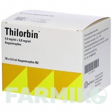 ТИЛОРБИН (THILORBIN) 4,0 мг/мл + 0,8 мг/мл капли 50x0,4 мл - Флуоресцеин, Другое OMNIVISION