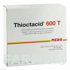 ТІОКТАЦИД (THIOCTACID) 600 розчин 10x24 мл - Тіоктова кислота MEDA PHARMA