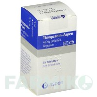 ТІОГУАНІН (THIOGUANIN) 40 мг таблетки 25 шт - Тіогуанін ASPEN