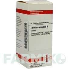 ТИОСИНАМИНУМ (THIOSINAMINUM) C 3 таблетки 80 шт - Гомеопатия DHU