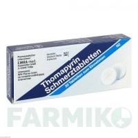 ТОМАПИРИН (THOMAPYRIN) таблетки 20 шт - Парацетамол, Другое EMRA-MED
