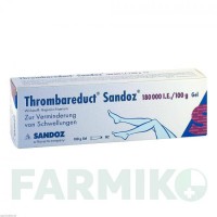 ТРОМБАРЕДУКТ (THROMBAREDUCT) 180000 МО гель 100 г - Гепарин HEXAL