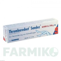 ТРОМБАРЕДУКТ (THROMBAREDUCT) 60000 МО гель 40 г - Гепарин HEXAL