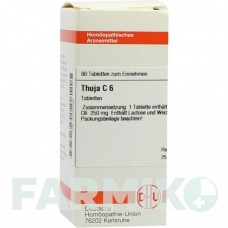 ТУЯ (THUJA) C 6 таблетки 80 шт - Гомеопатия DHU