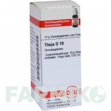 ТУЯ (THUJA) D 10 глобули 10 г - Гомеопатия DHU