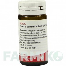 ТУЯ (THUJA) D 12 глобули 20 г - Гомеопатия WALA HEILMITTEL