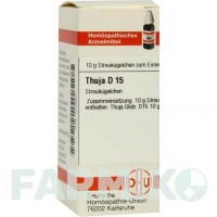 ТУЯ (THUJA) D 15 глобули 10 г - Гомеопатия DHU