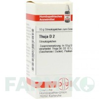 ТУЯ (THUJA) D 2 глобули 10 г - Гомеопатія DHU