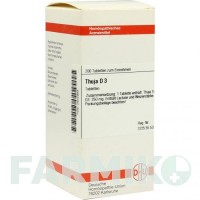 ТУЯ (THUJA) D 3 таблетки 200 шт - Гомеопатія DHU