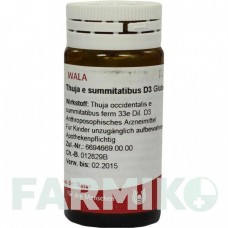 ТУЯ (THUJA) D 3 глобули 20 г - Гомеопатия WALA HEILMITTEL