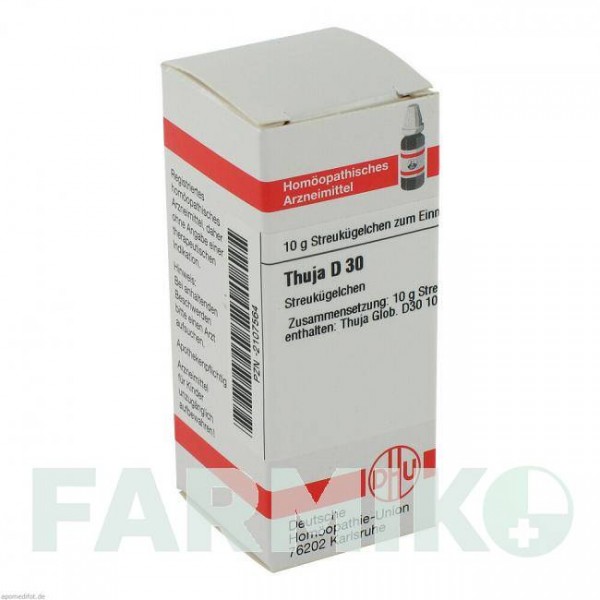 ТУЯ (THUJA) D 30 глобули 10 г - Гомеопатія DHU