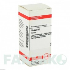 ТУЯ (THUJA) D 30 таблетки 80 шт - Гомеопатия DHU