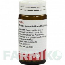ТУЯ (THUJA) D 6 глобули 20 г - Гомеопатия WALA HEILMITTEL